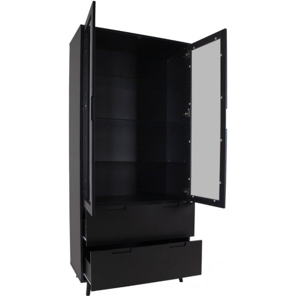 Copenhagen Vitrinskåp - Svart Copenhagen Vitrinskåp - Svart