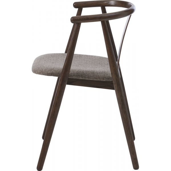 Fauteuil Dictu - Latte/marron