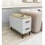 Table d\\\'appoint Island - Blanc/beige