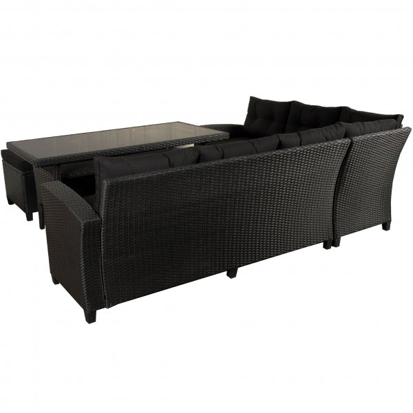 Loungegrupp Tanumshede - Konstrotting svart