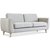 Mineola 3-sits soffa - Ljusgr