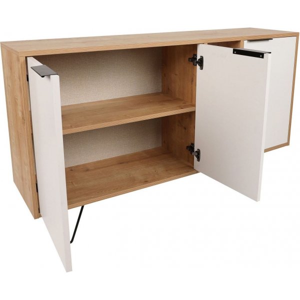 Buffet Clara - Chêne/blanc Buffet Clara - Chêne/blanc