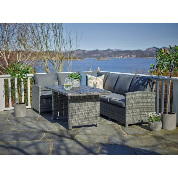 Torekov loungegrupp hger - Gr konstrotting