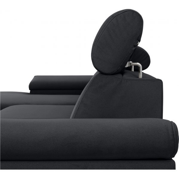 Santi slaapbank links - Grijs