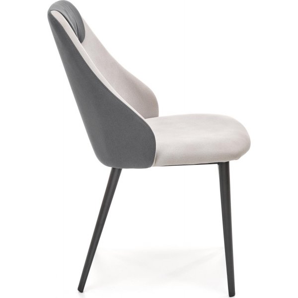 Chaise de salle à manger Cadeira 470 - Gris clair/gris foncé Chaise de salle à manger Cadeira 470 - Gris clair/gris foncé