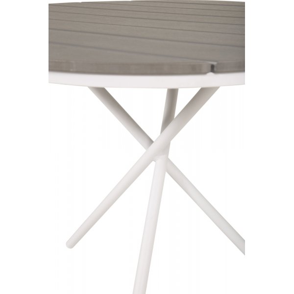 Parma cafèbord - Grå/Vit Parma cafèbord - Grå/Vit