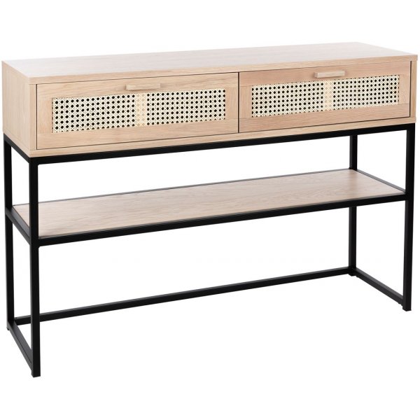 Raffel's consoletafel - Wit gepigmenteerd eikenfineer