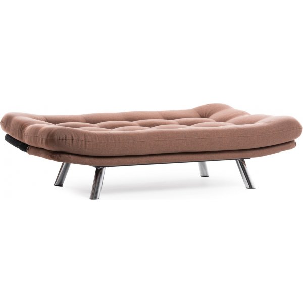 Fauteuil lit Misa - Marron clair Fauteuil lit Misa - Marron clair