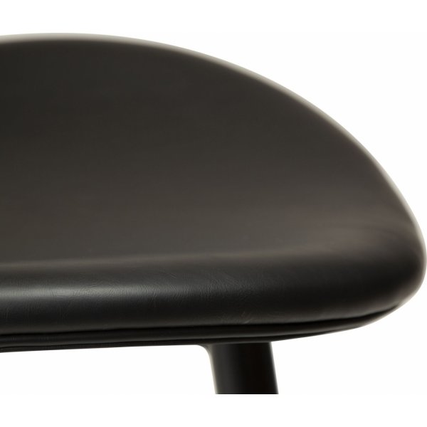 Chaise Napoléon - PU noir Chaise Napoléon - PU noir