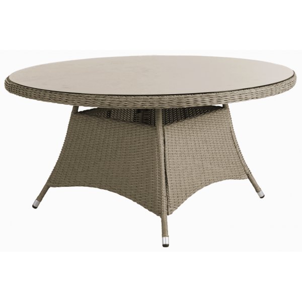 Trädgårdsgrupp - Horna 6 st fåtöljer | Ø150 cm - Naturfärgad rotting Trädgårdsgrupp - Horna 6 st fåtöljer | Ø150 cm - Naturfärgad rotting