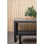 Albany matbord 224 x 100 cm - Svart/Gr