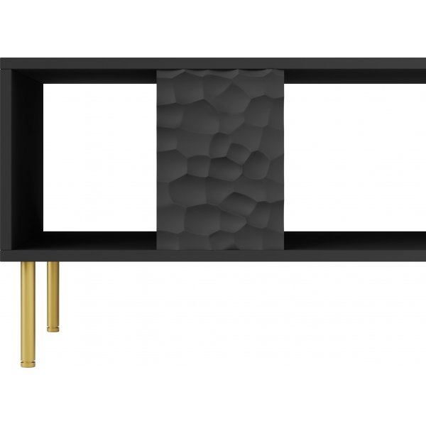 Table basse Bullet 92 x 50 cm - Noir/or Table basse Bullet 92 x 50 cm - Noir/or