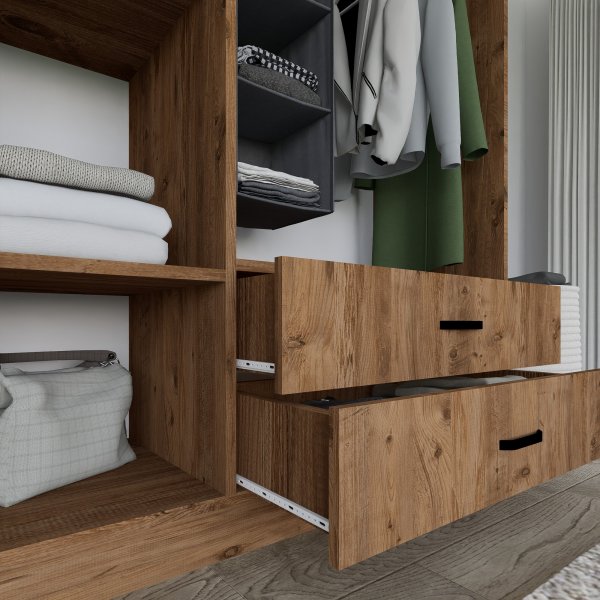 Armoire Yaman - Noyer Armoire Yaman - Noyer