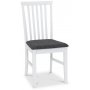 Skagen matgrupp - Skagen 180 cm matbord inklusive 6 st Alice matstolar med gr sits - Vit/ekbets