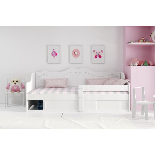 Julia barns�ng 80 x 160 cm - Vit