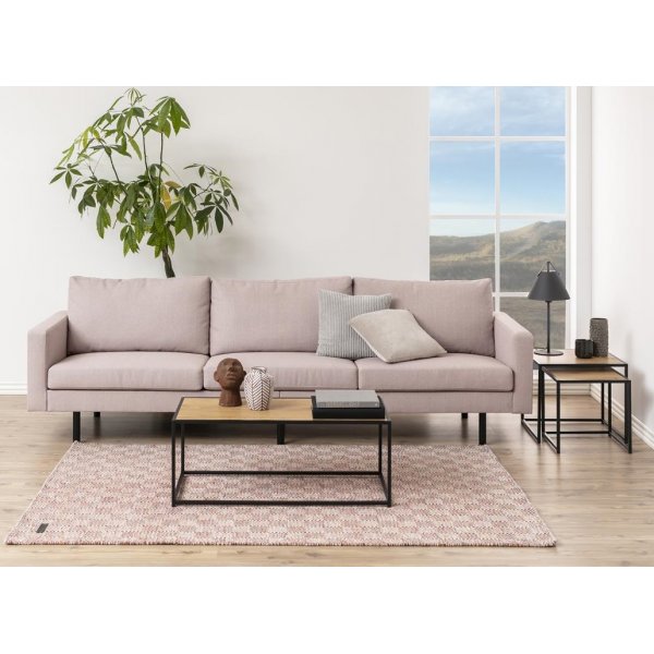 Table basse Seaford 100 x 50 cm - Chêne/noir Table basse Seaford 100 x 50 cm - Chêne/noir