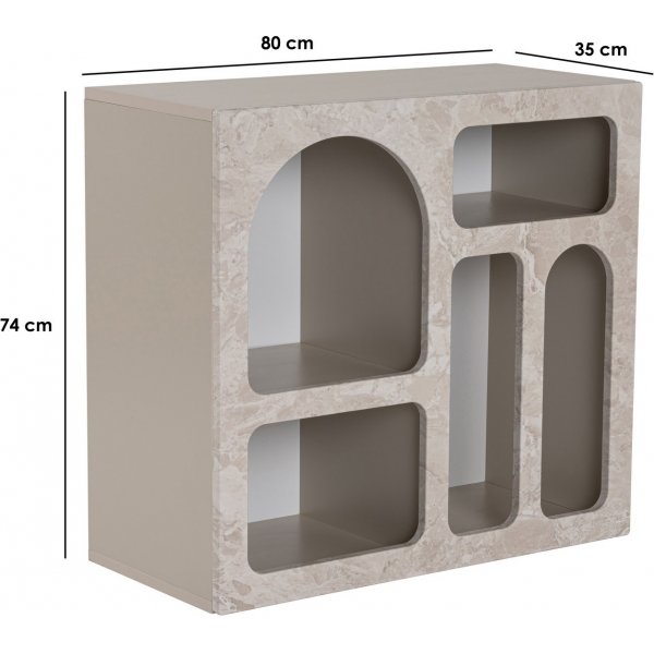 Etagère Liva L: 80 cm - Travertin Etagère Liva L: 80 cm - Travertin