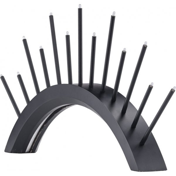 Kettilsås ljusstake - Svart