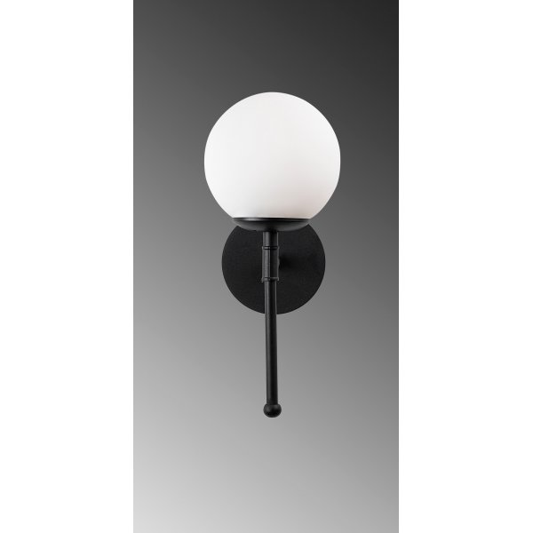 Mudoni vägglampa 953-1 - Svart Mudoni vägglampa 953-1 - Svart