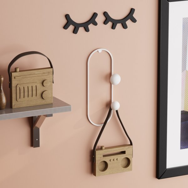 Cintre Cricket - Blanc