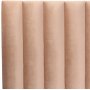 Pernilla snggavel Beige (Sammet) - Valfri bredd