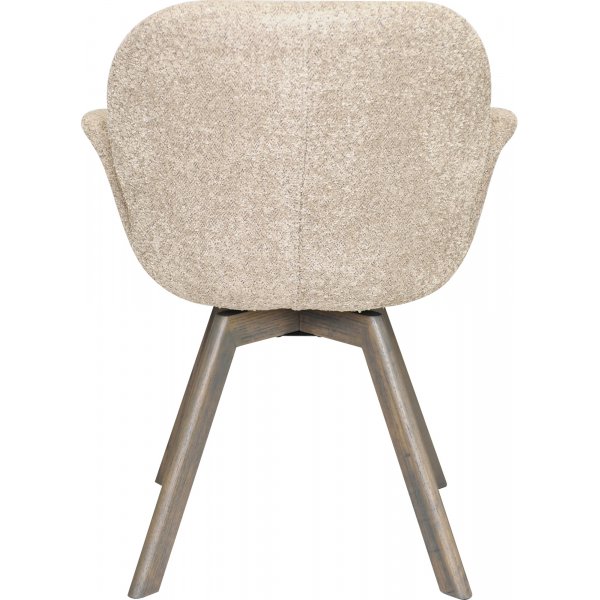 Bjerke matstol - Beige/gr