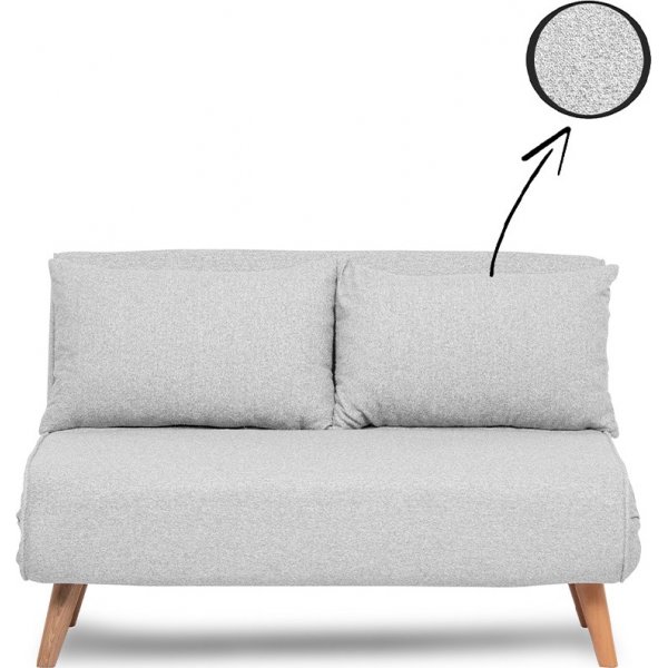 Canapé-lit Folde 2 places - Gris Canapé-lit Folde 2 places - Gris