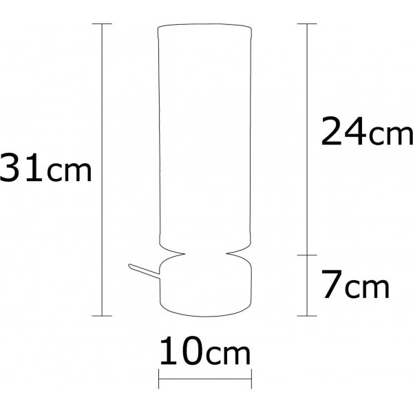 Lampe à poser Amazone - Noir Lampe à poser Amazone - Noir