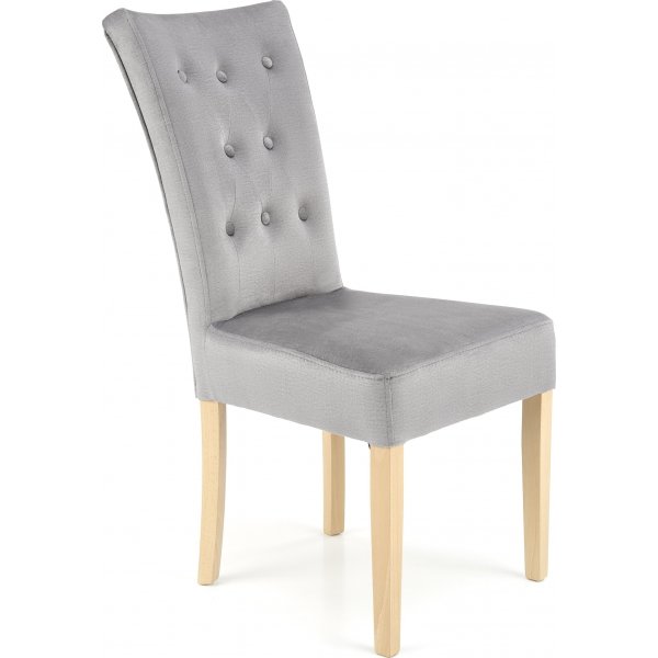 Chaise de salle à manger Vermont - Chêne miel/gris Chaise de salle à manger Vermont - Chêne miel/gris