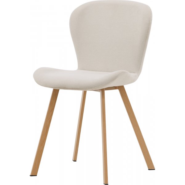 Lilja matstol - Beige/ek