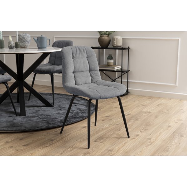 Chaise de salle à manger Katja - Gris Chaise de salle à manger Katja - Gris