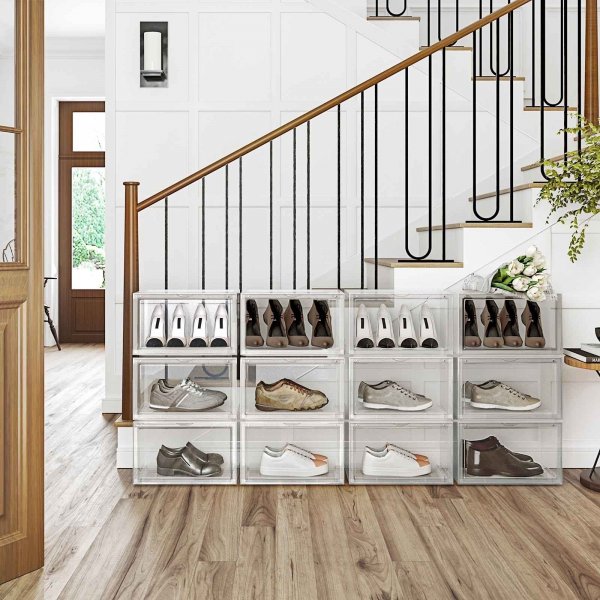 Kenan opbergdoos 36x28 cm, 6-pack - Transparant Kenan opbergdoos 36x28 cm, 6-pack - Transparant