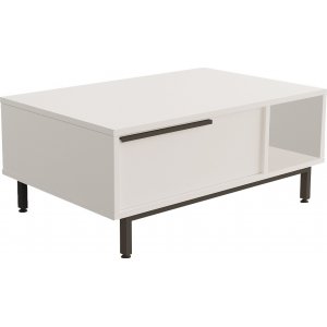 Table basse Ocan 90 x 60 cm - Blanc