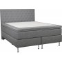 Bed 160x200 cm grijs pocket 5 zones