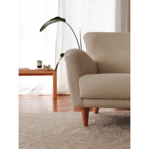 Fauteuil Teddy - Blanc Fauteuil Teddy - Blanc