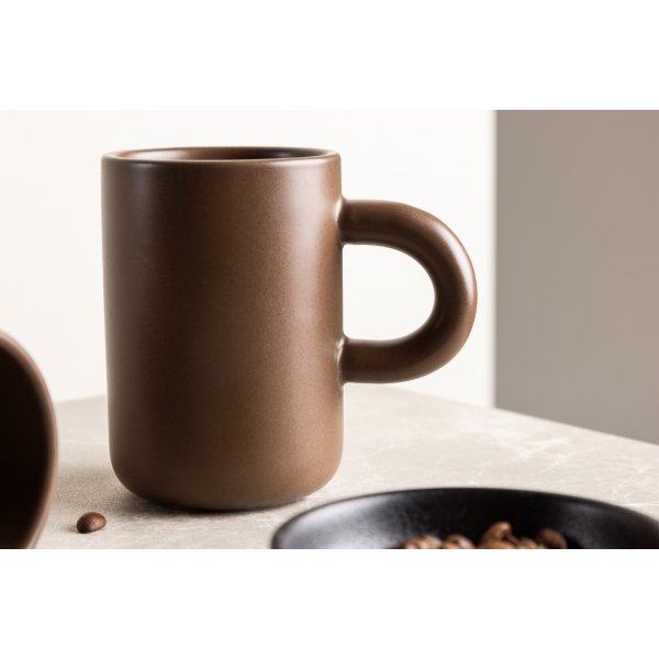 Active kaffekopp Ø7 cm - Brun Active kaffekopp Ø7 cm - Brun