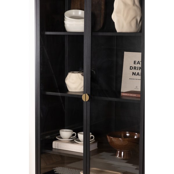 Alexander vitrinekast - Zwart