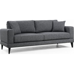 Nordic 3-sits soffa - Mrkgr