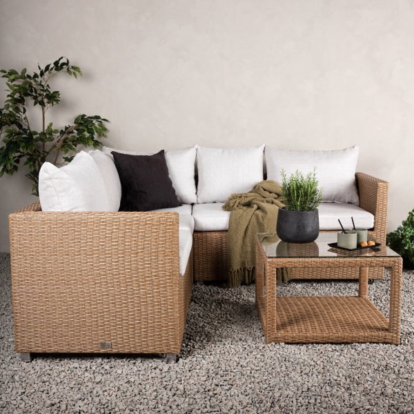 Vamos loungegrupp - Vit/rotting Vamos loungegrupp - Vit/rotting