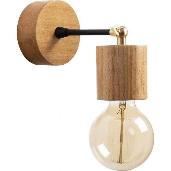 Santo wandlamp N-865 - Hout