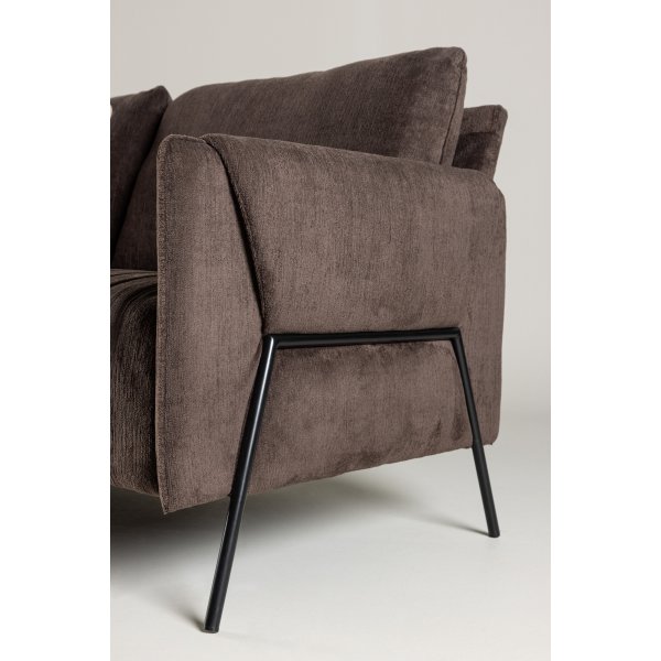 Canap 2 places Indigo - Marron