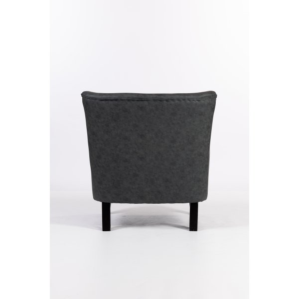 Fåtölj i antracit PU - Professor Fåtölj i antracit PU - Professor