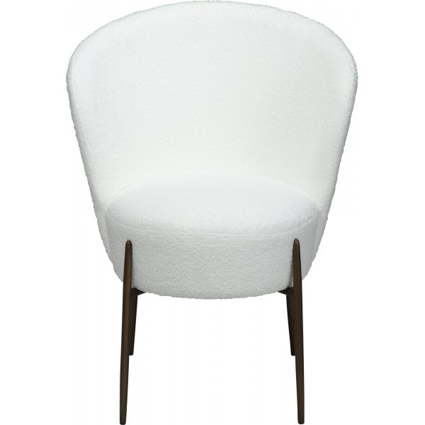 Chaise de salle  manger Orbit - Neige boucle