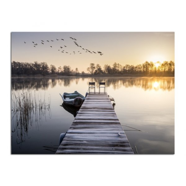 Canvastavla Jetty in Sunset