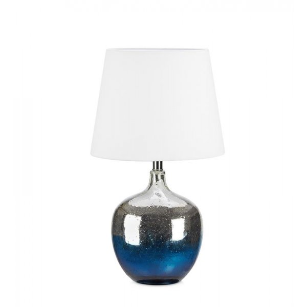 Ocean Bordslampa - Bl/Krom/Vit