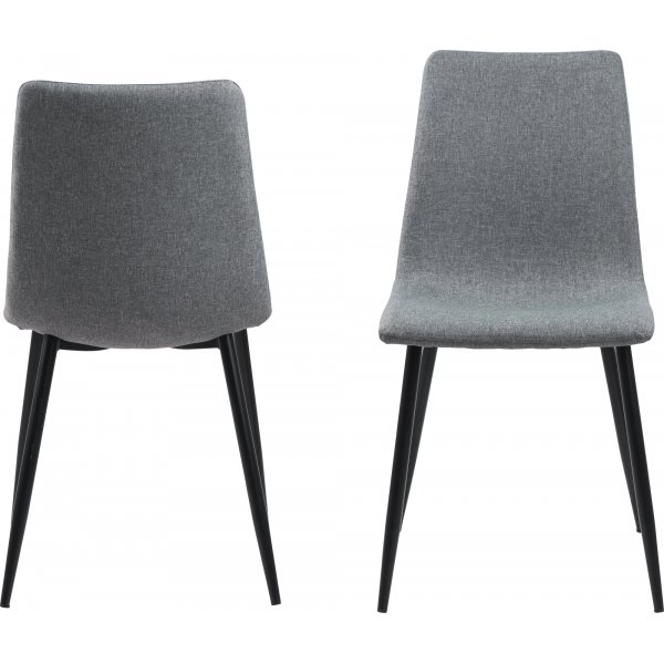 Chaise de salle  manger Winnie - Gris clair