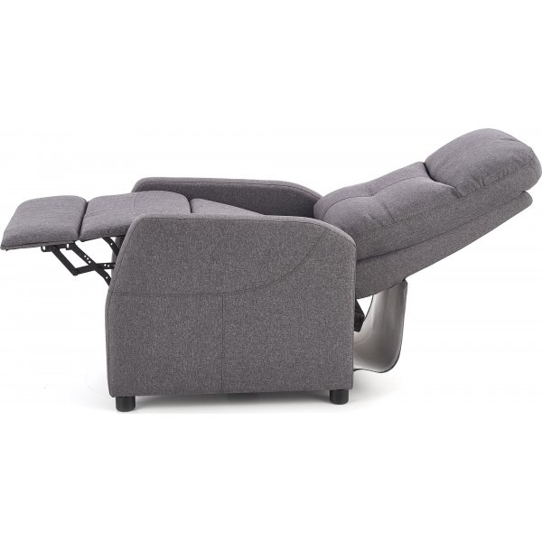 Gunvor reclinerfåtölj i grått tyg Gunvor reclinerfåtölj i grått tyg