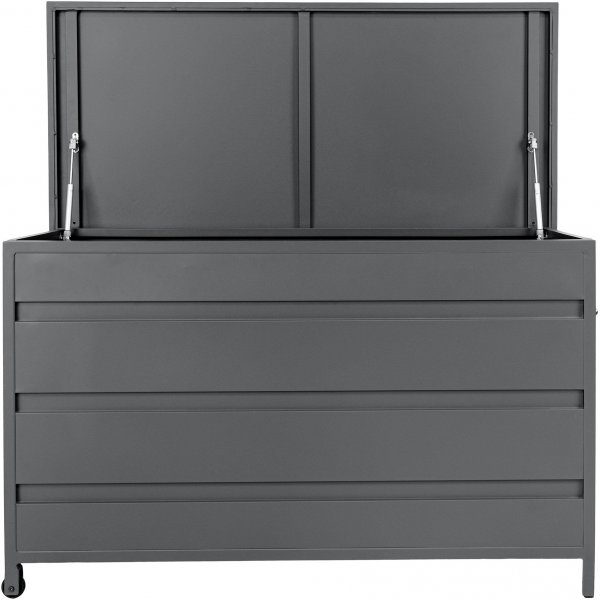 Cassis dynbox 160 x 82 cm 650 Liter - Grå aluminium Cassis dynbox 160 x 82 cm 650 Liter - Grå aluminium