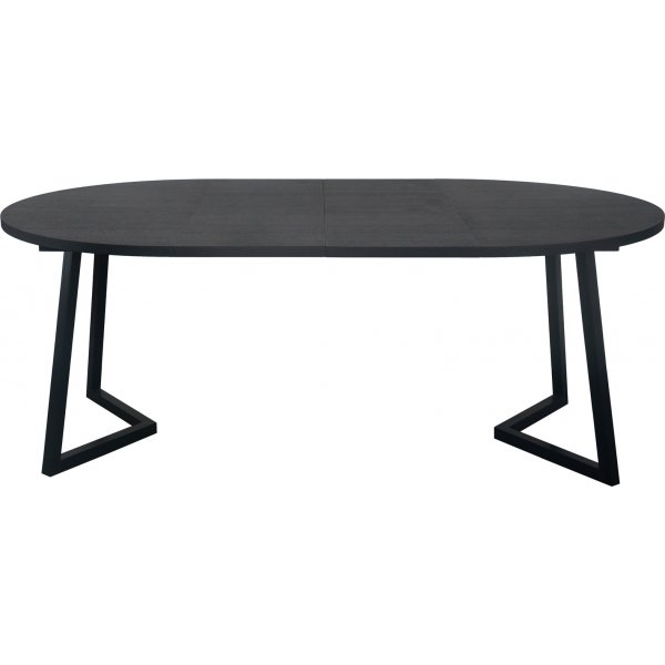 Table à manger Wendi 120-200 x 120 cm - Boîte noire Table à manger Wendi 120-200 x 120 cm - Boîte noire