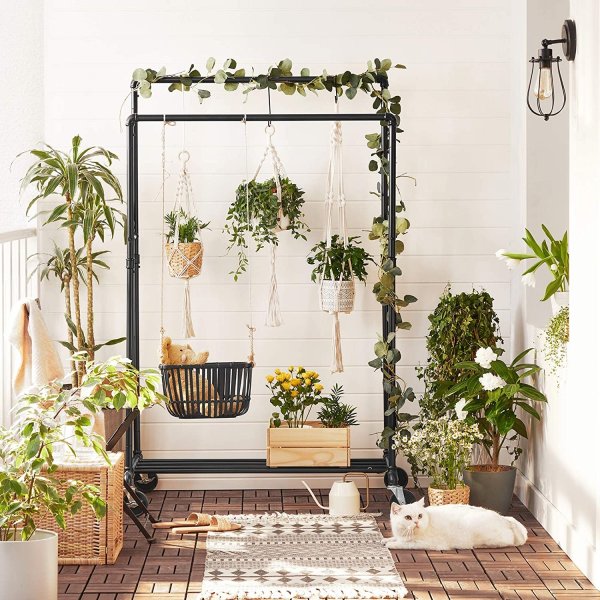 Lackey Duo kledingrek - Zwart